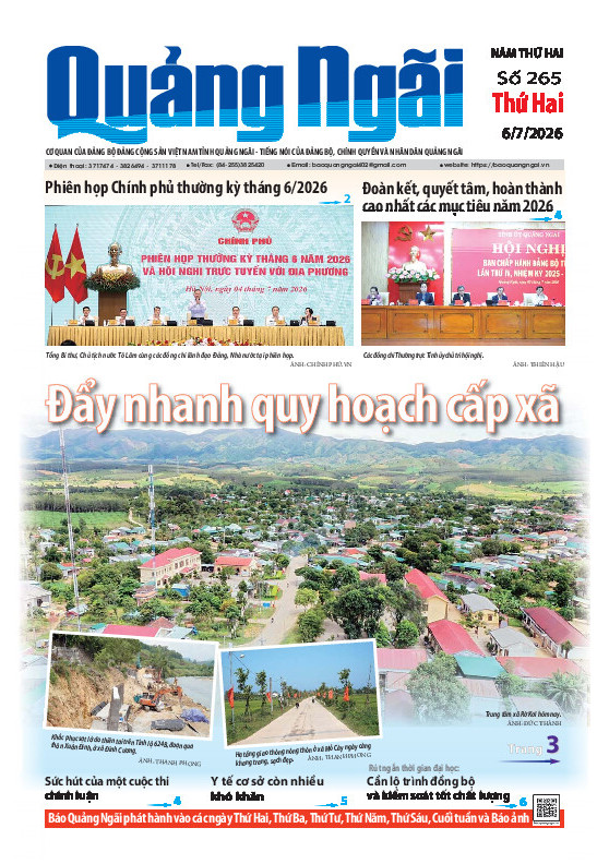 Số báo 265 ngày 6/7/2026