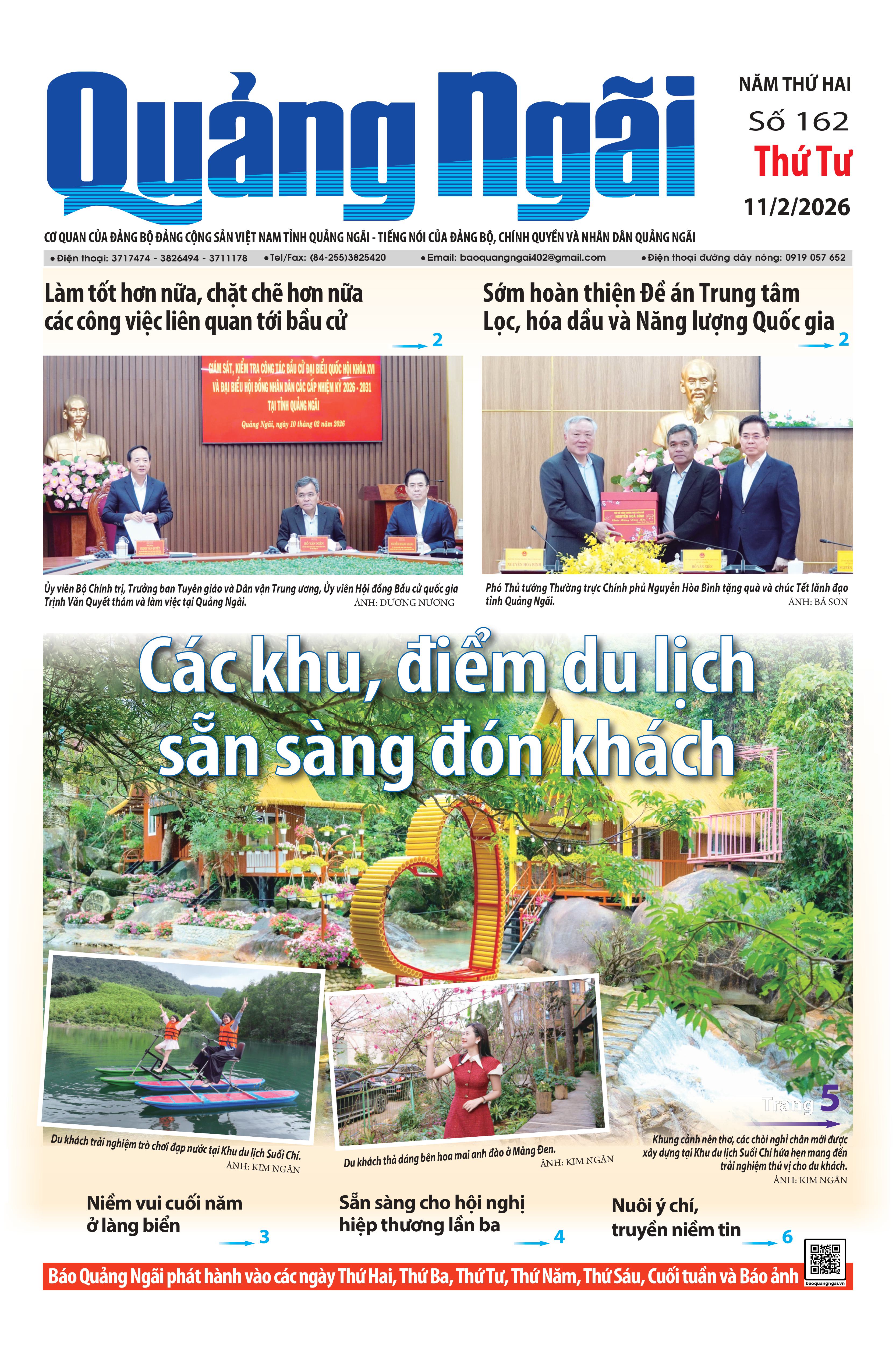 Số b&aacute;o 162, ra ng&agrave;y 11/2/2026