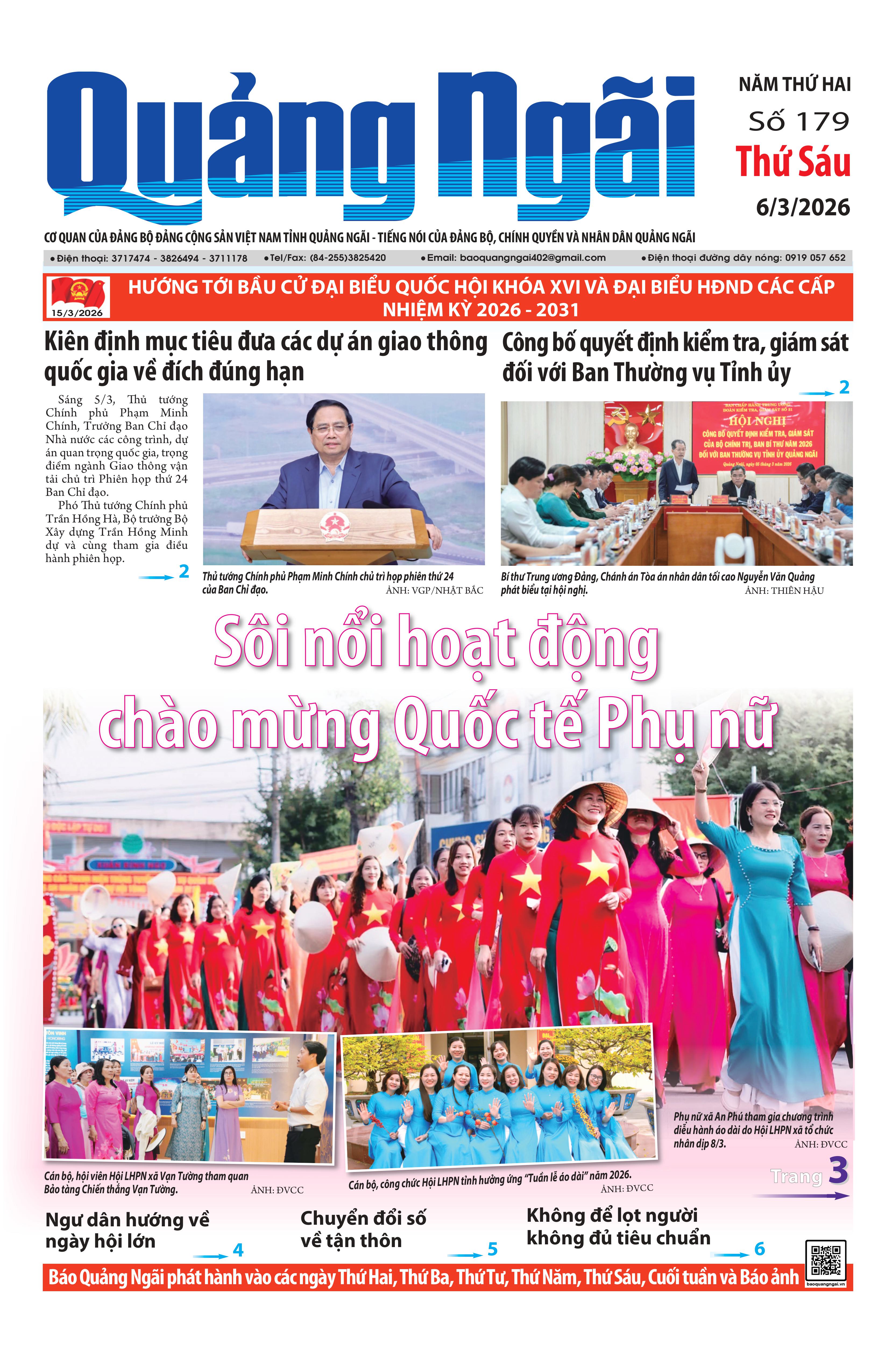 Số b&aacute;o 179, ra ng&agrave;y 6/3/2026