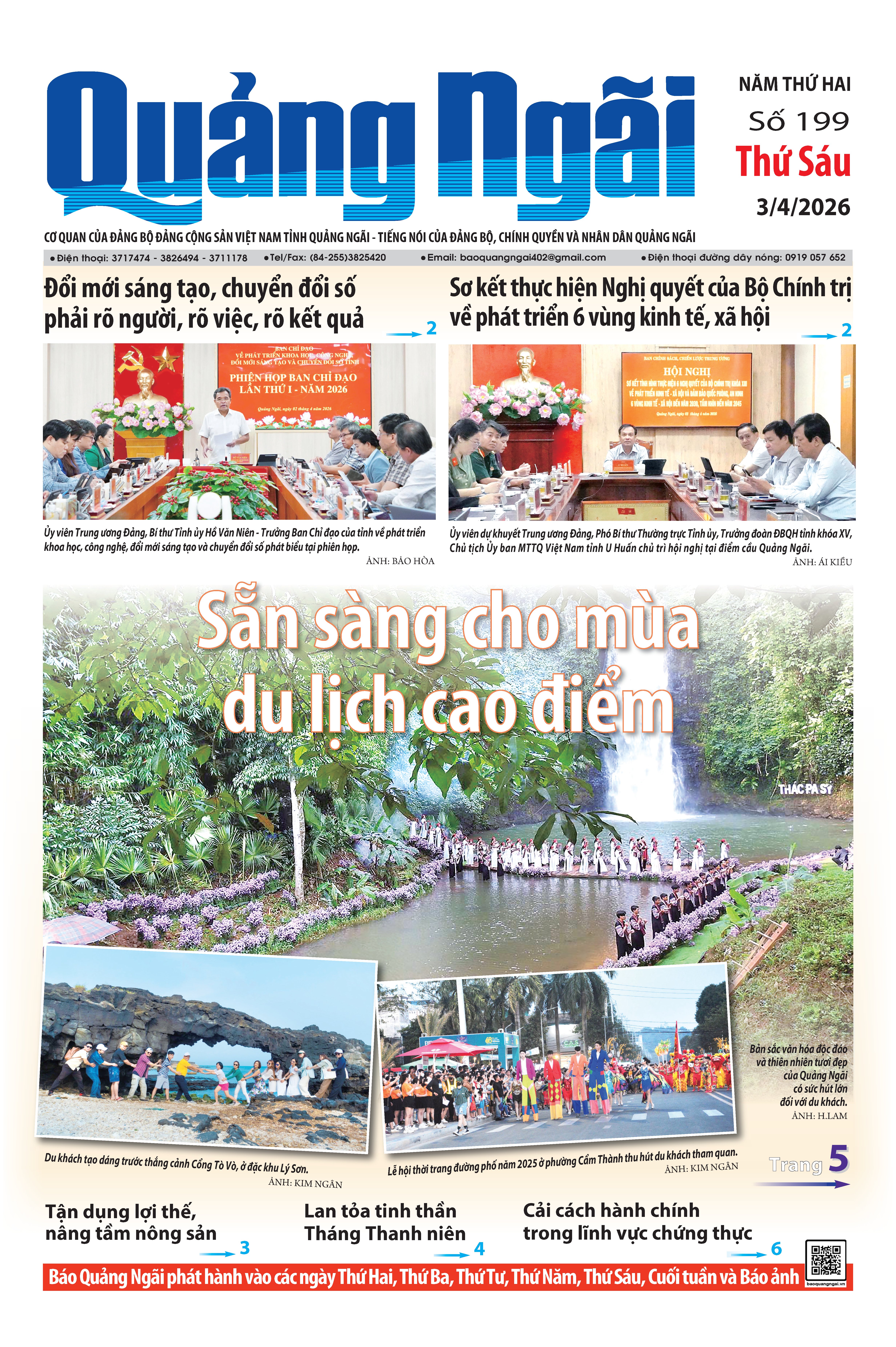 Số b&aacute;o 199 ng&agrave;y 3/4