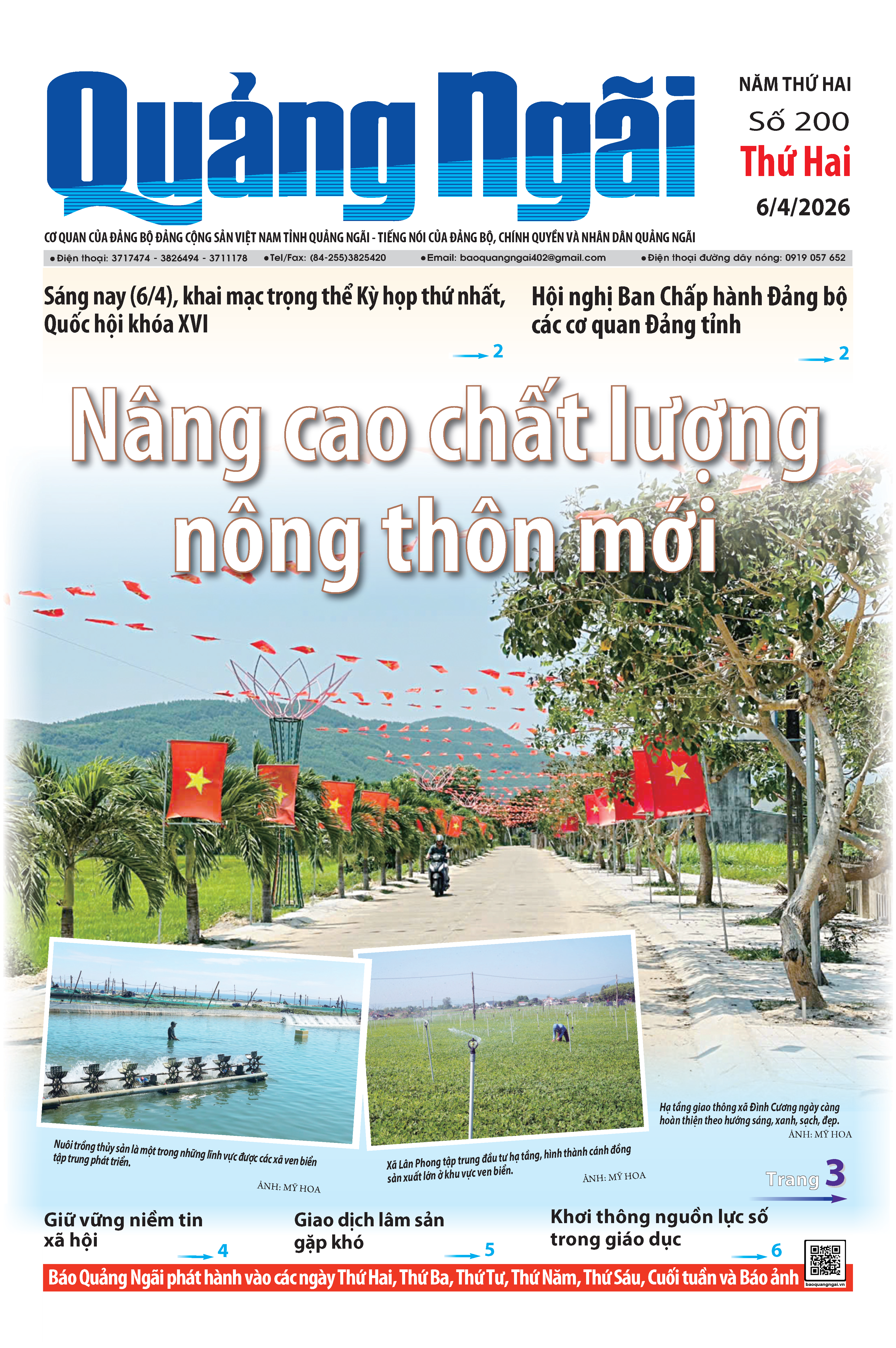 Số b&aacute;o 200 ng&agrave;y 6/4