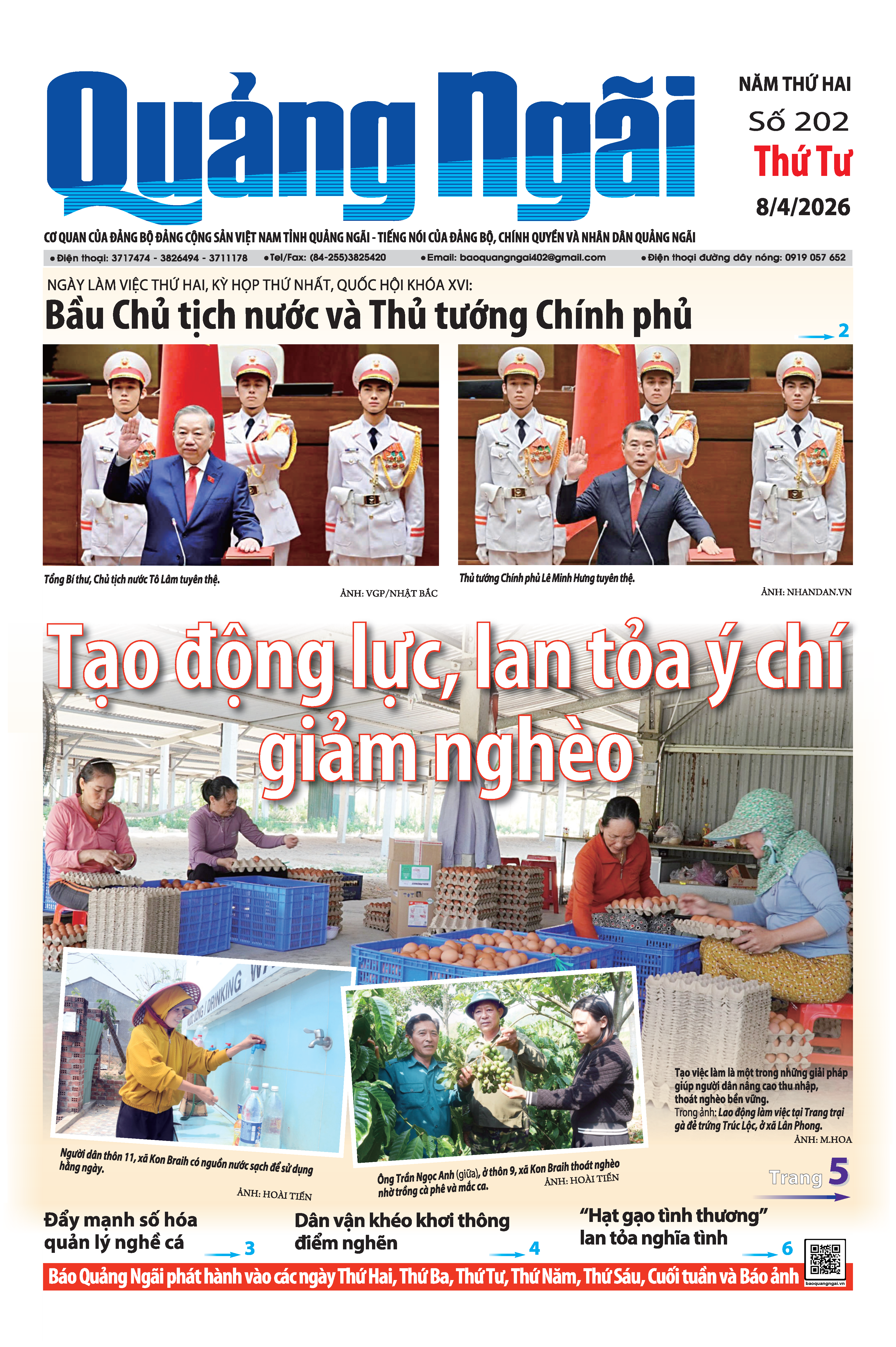 Số b&aacute;o 202 ng&agrave;y 8/4