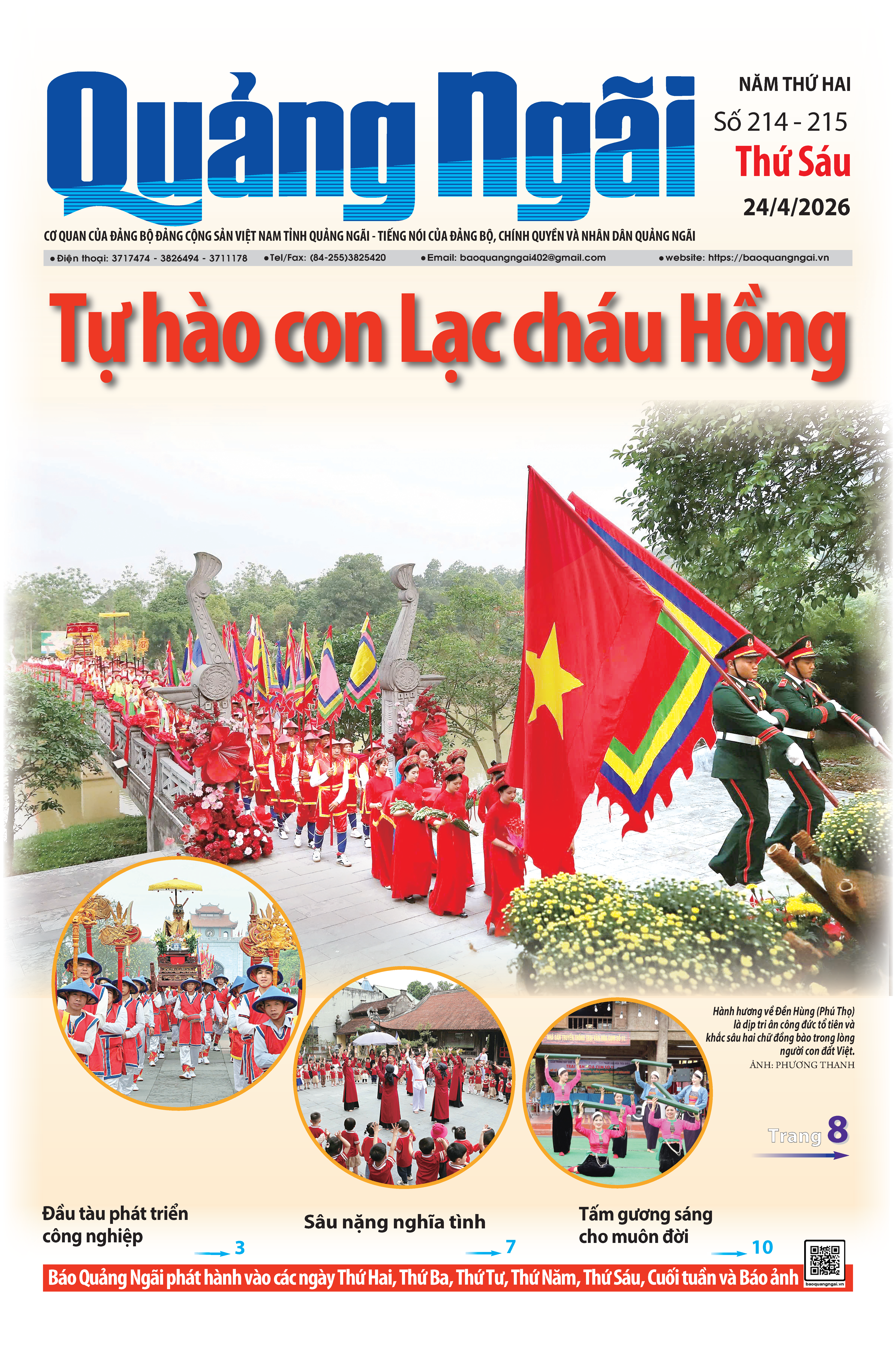 Số b&aacute;o 214 ng&agrave;y 24/4