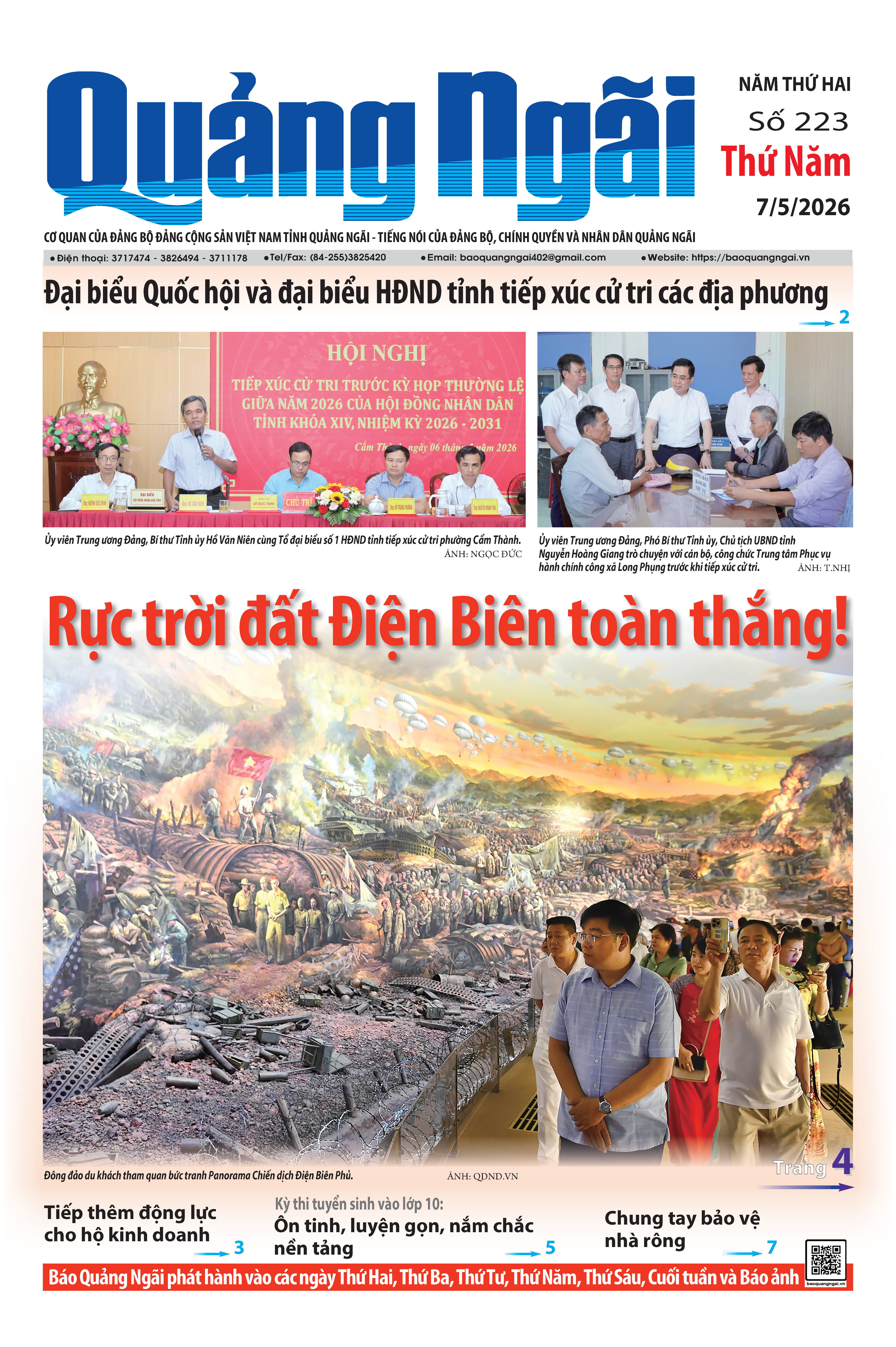 Số b&aacute;o 223 ng&agrave;y 7/5/2026