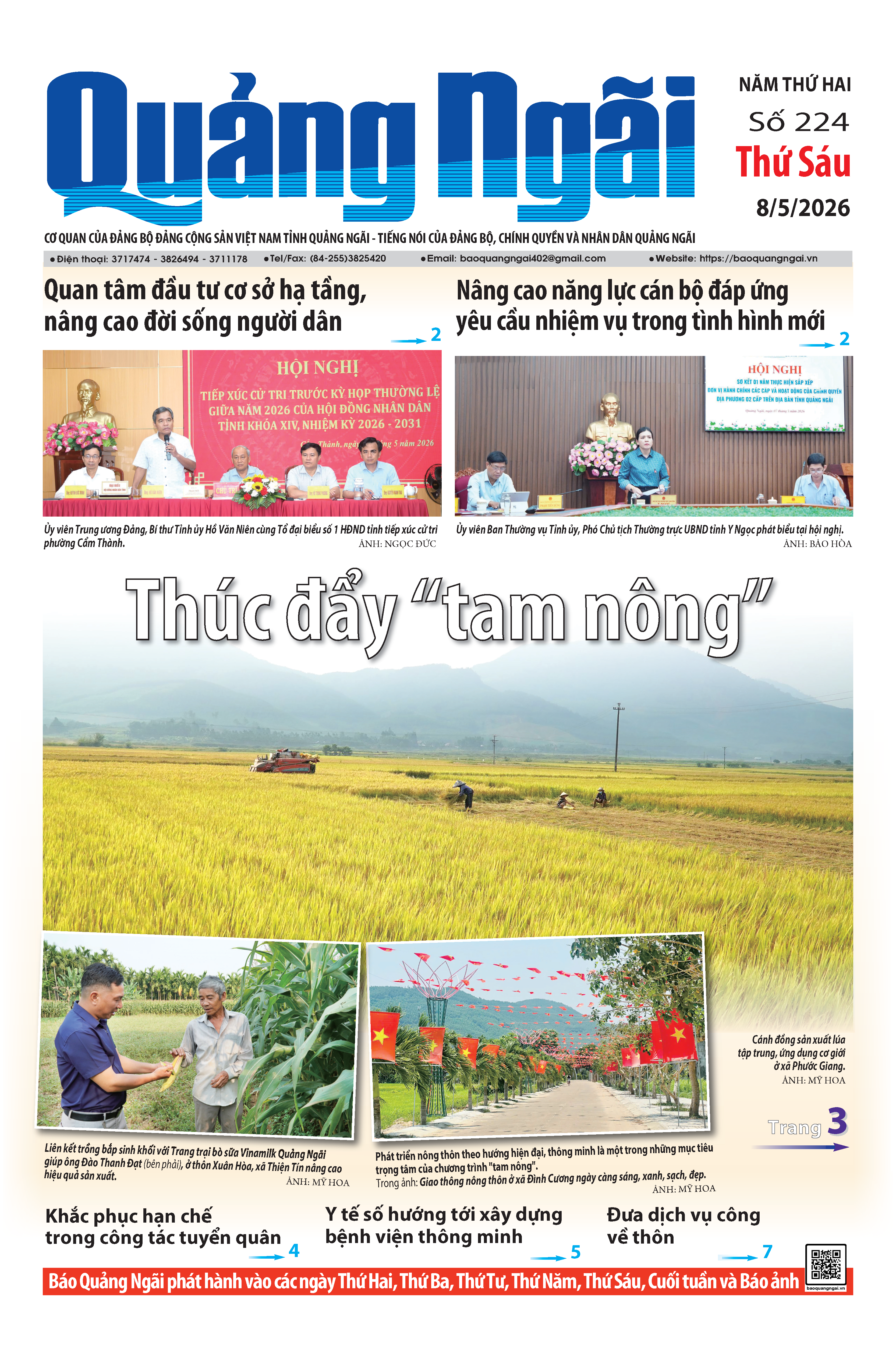 Số b&aacute;o 224 ng&agrave;y 8/5/2026