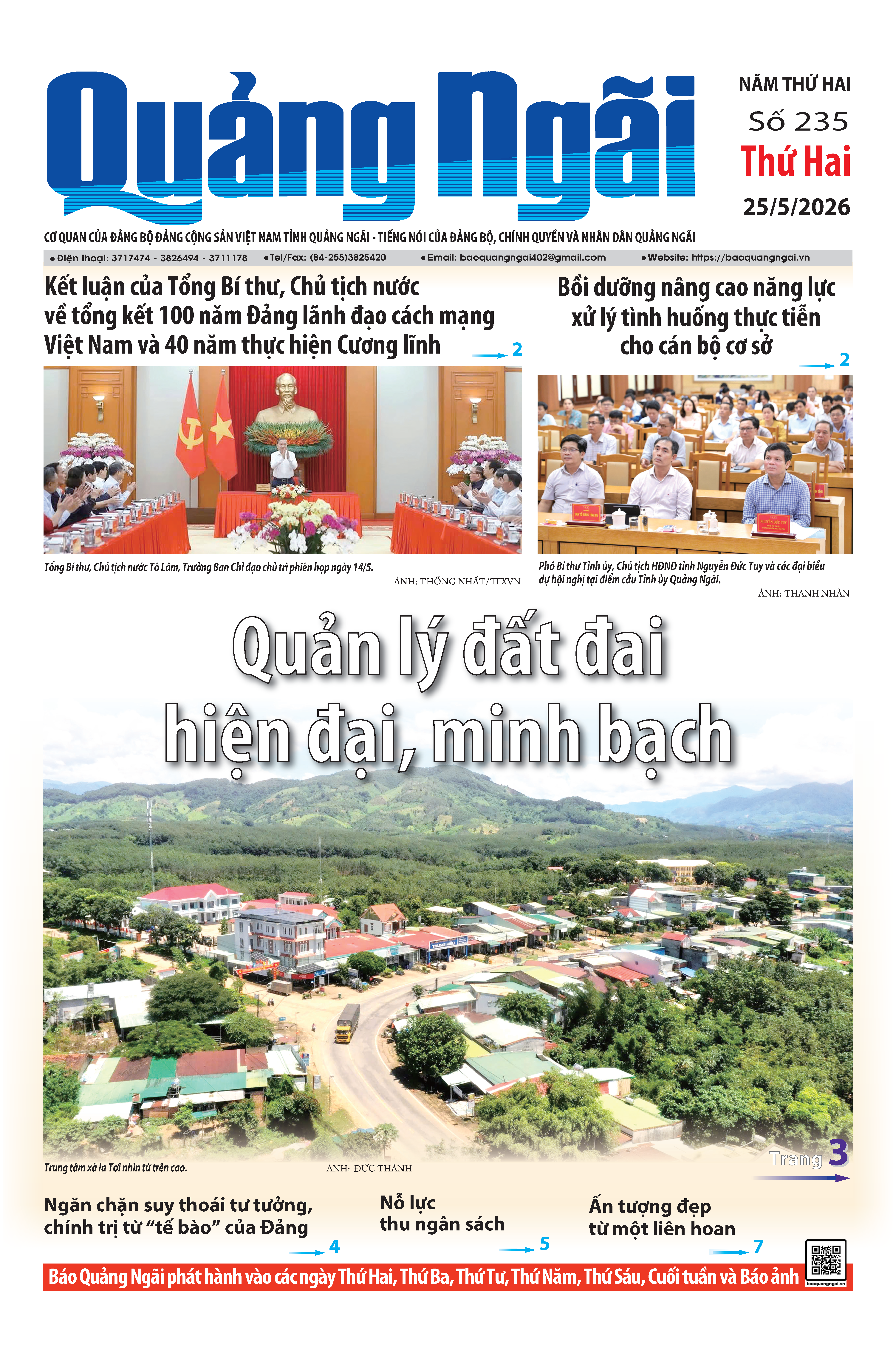 Số b&aacute;o 235 ng&agrave;y 25/5/2026