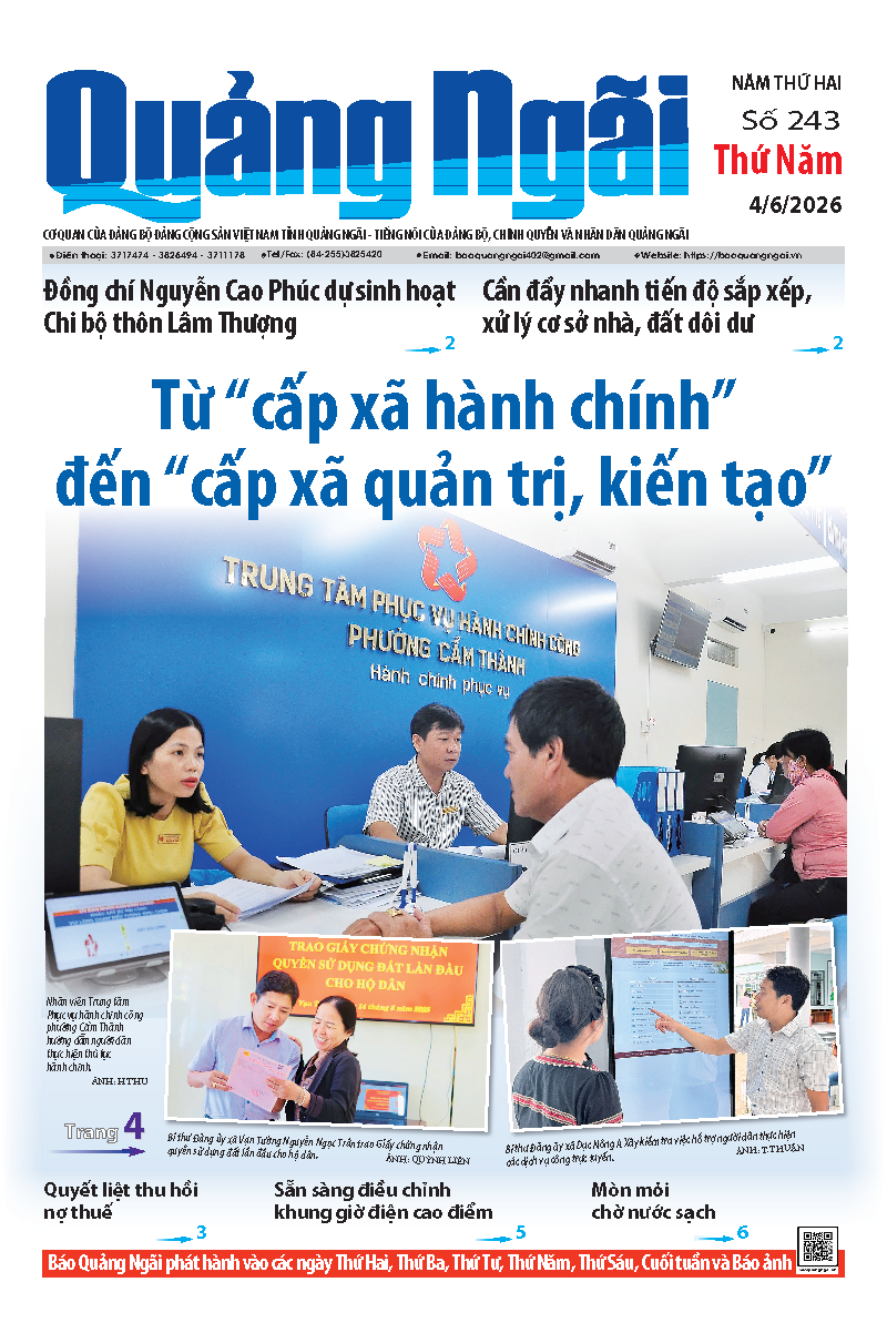 Số b&aacute;o 243 ng&agrave;y 4/6/2026