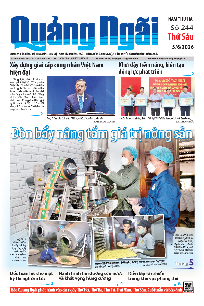 Số b&aacute;o 244 ng&agrave;y 5/6/2026