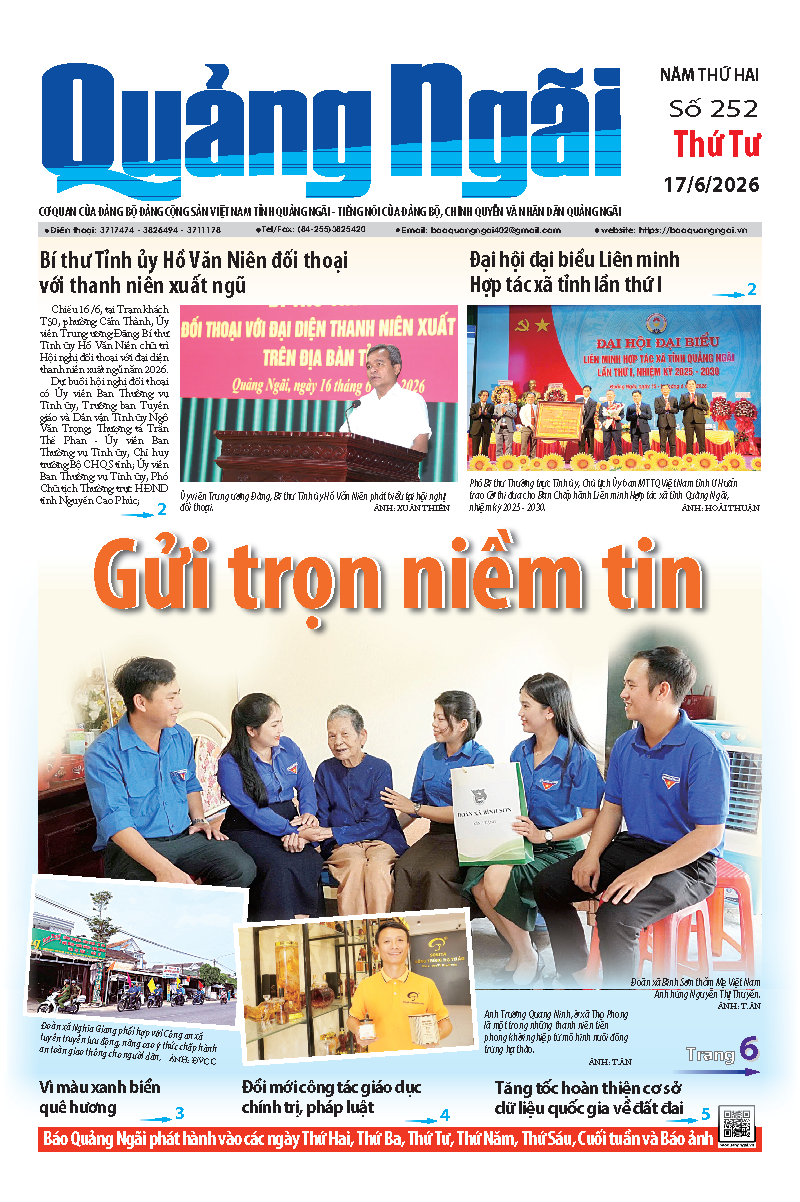 Số b&aacute;o 252 ng&agrave;y 17/6/2026