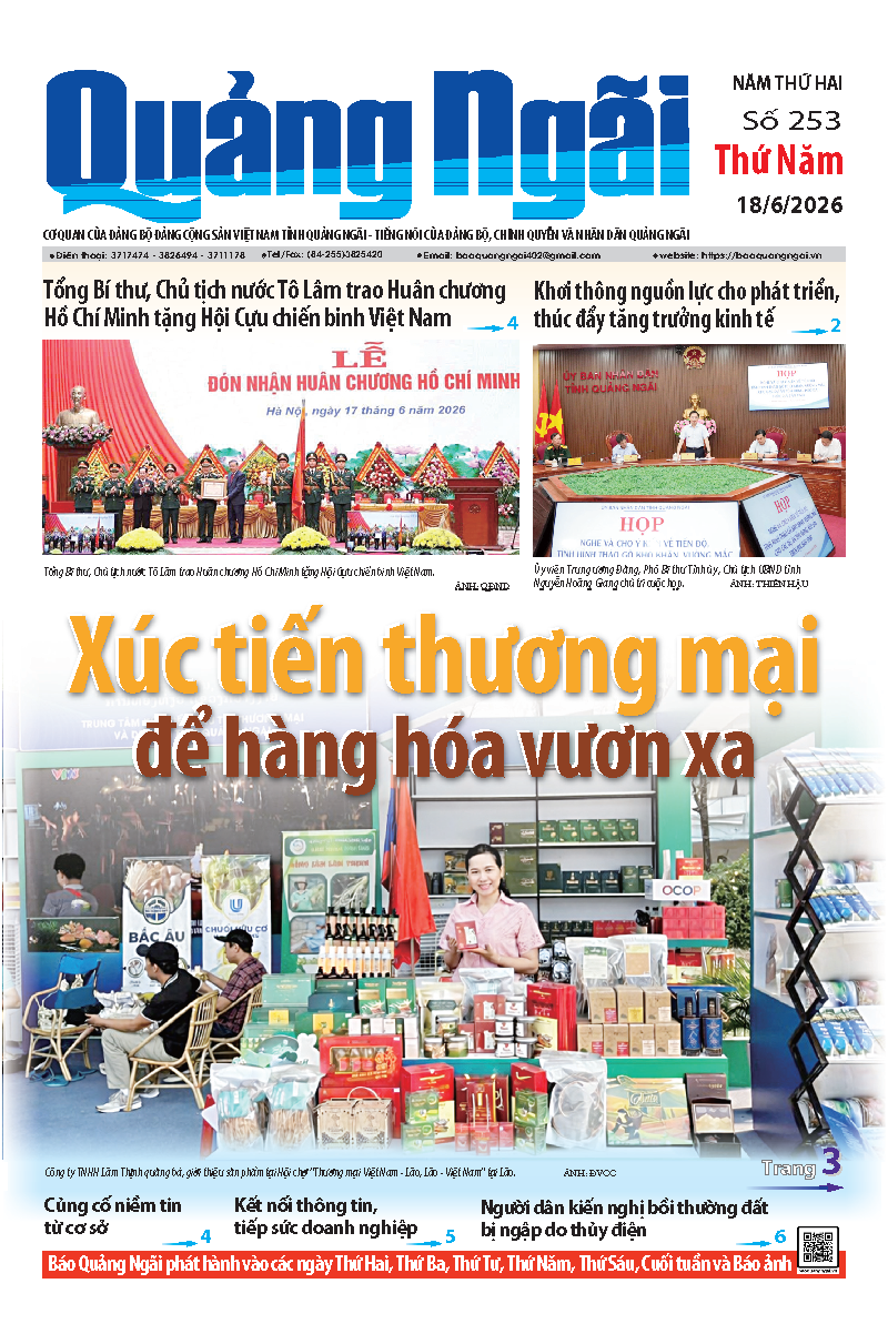 Số b&aacute;o 253 ng&agrave;y 18/6/2026