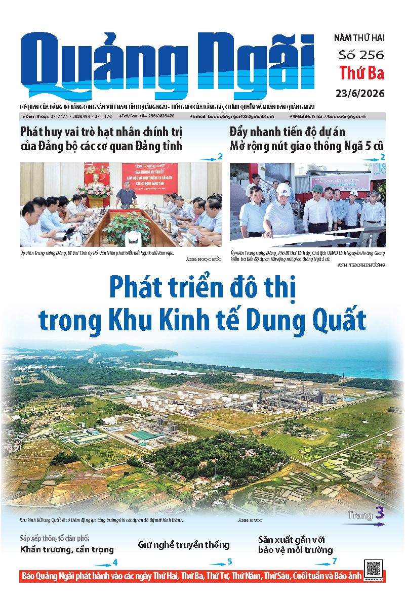 Số b&aacute;o 256 ng&agrave;y 23/6/2026