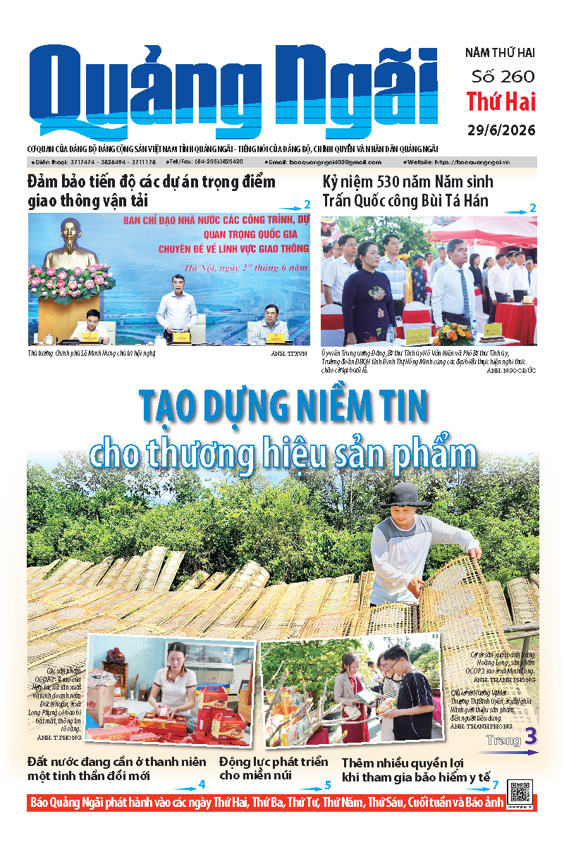 Số b&aacute;o 260 ng&agrave;y 29/6/2026