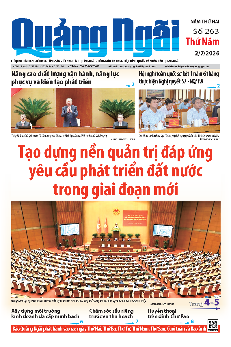 Số báo 263 ngày 2/7/2026