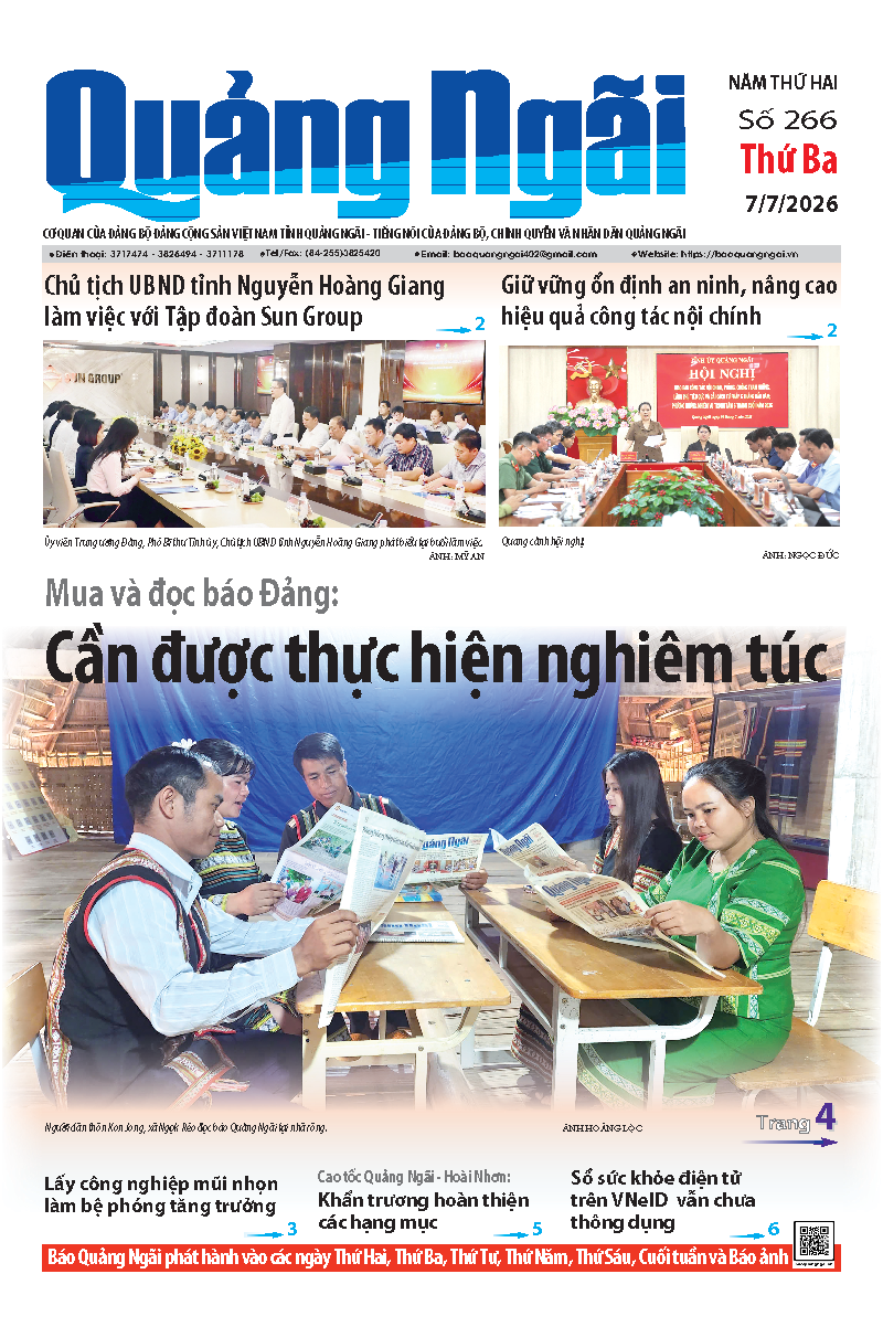Số b&aacute;o 266 ng&agrave;y 7/7/2026