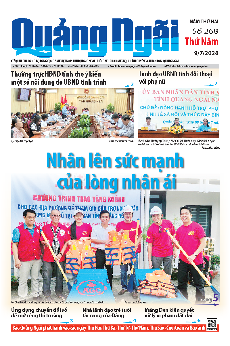 Số b&aacute;o 268 ng&agrave;y 9/7/2026