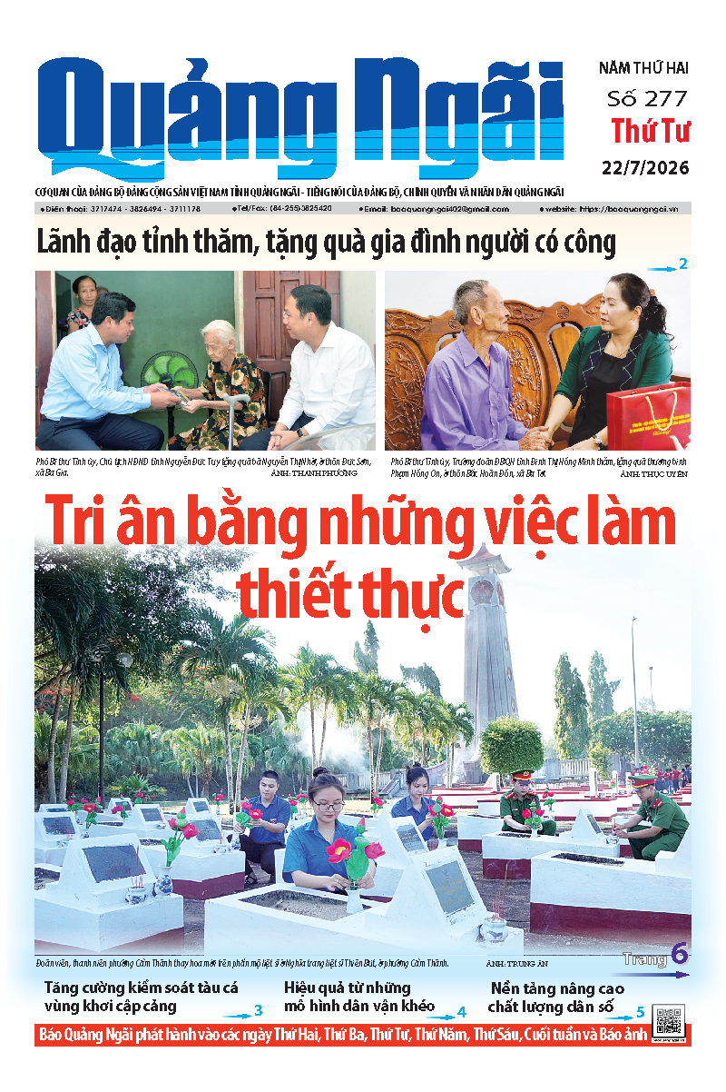 Số b&aacute;o 277 ng&agrave;y 22/7/2026