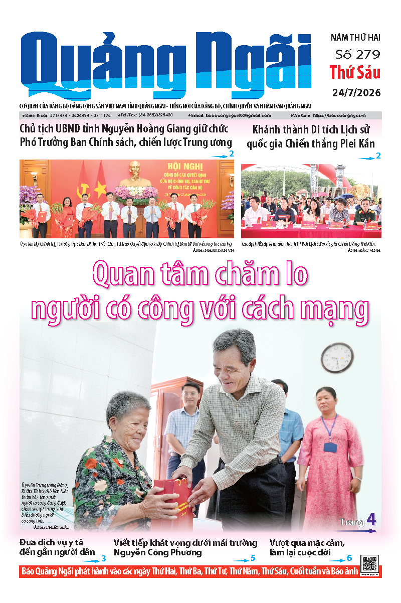 Số báo 279 ngày 24/7/2026