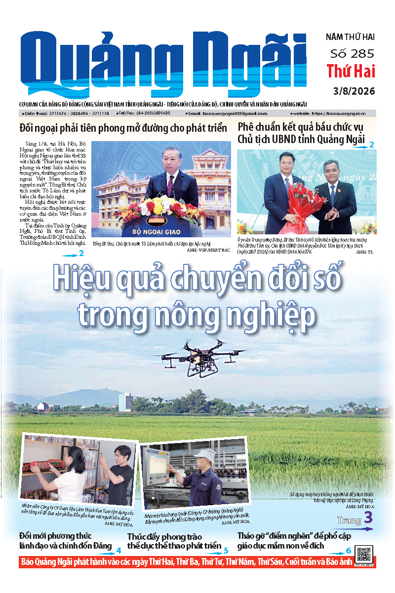 Số b&aacute;o 285 ng&agrave;y 3/8/2026