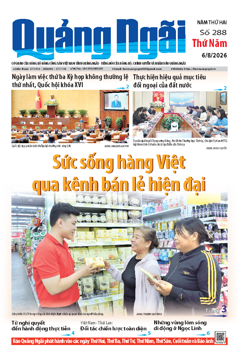 Số b&aacute;o 288 ng&agrave;y 6/8/2026
