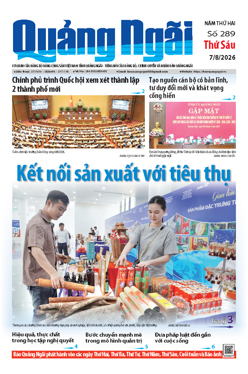 Số b&aacute;o 289 ng&agrave;y 7/8/2026