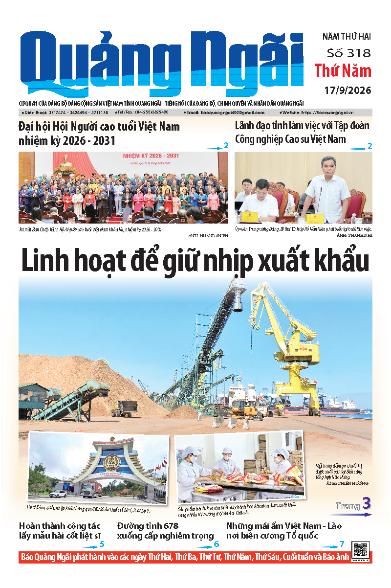 Số báo 318 ngày 17/9/2026