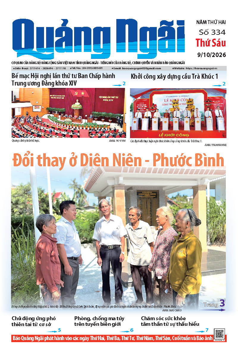 Số b&aacute;o 334 ng&agrave;y 9/10/2026