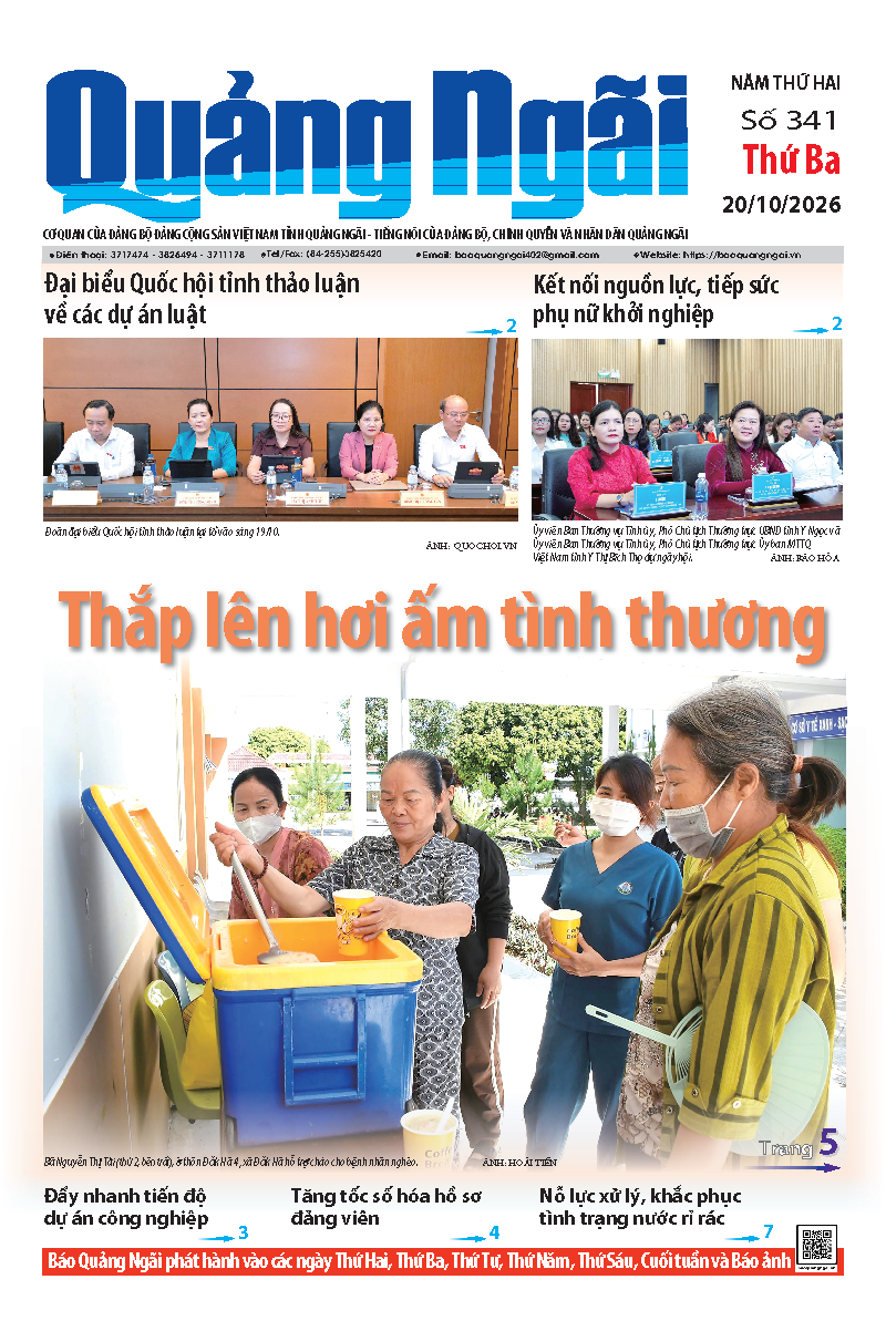 Số b&aacute;o 341 ng&agrave;y 20/10/2026