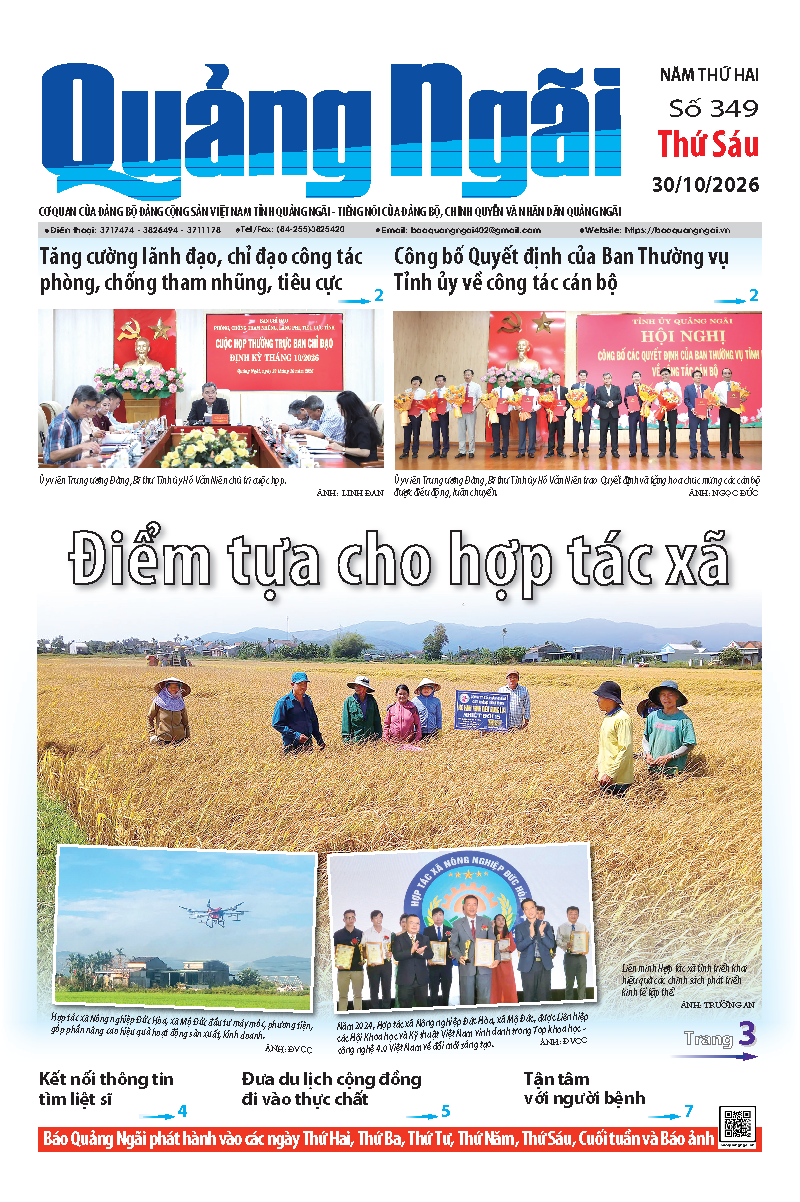 Số báo 349 ngày 30/10/2026