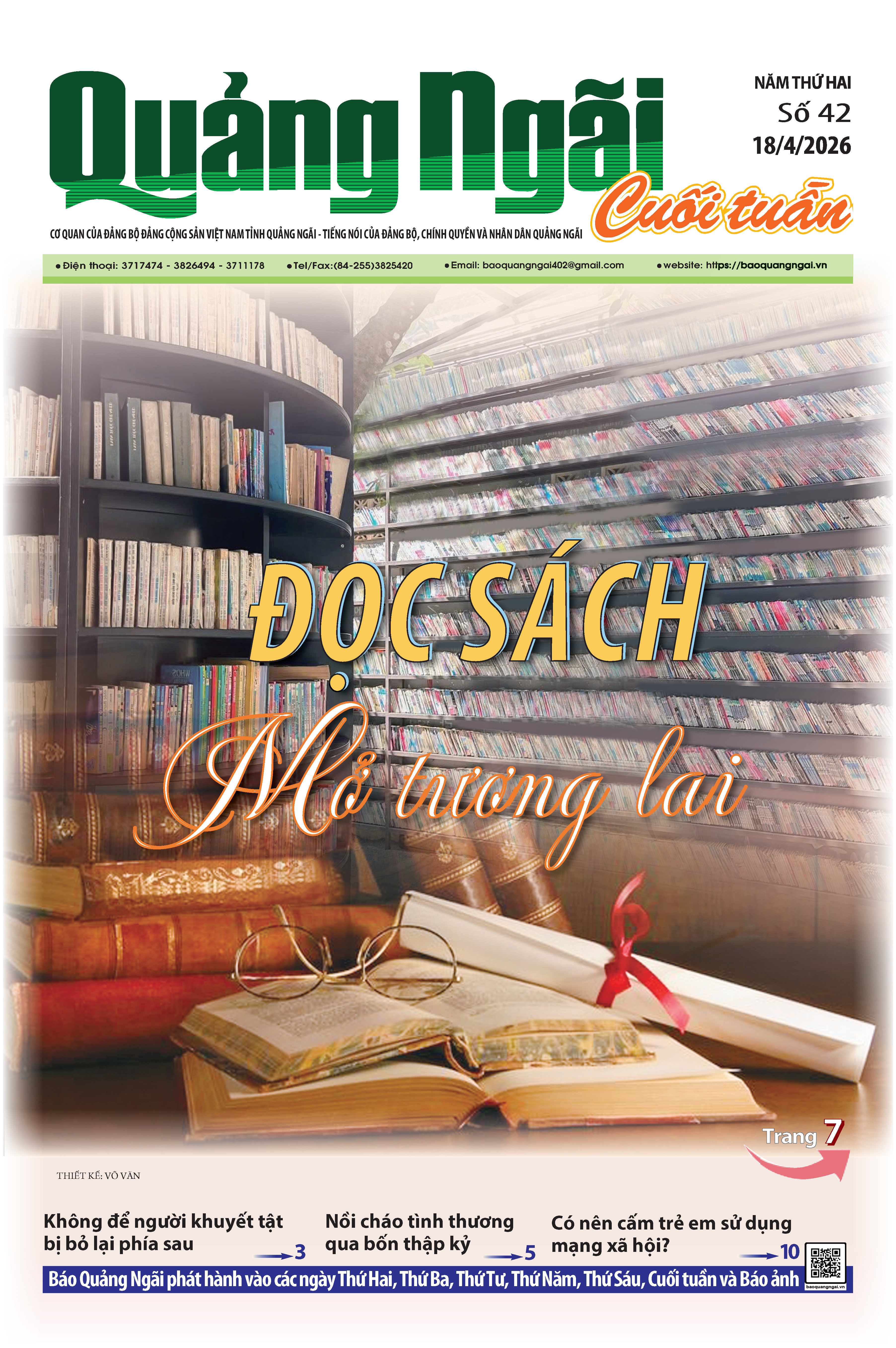 Số cuối tuần 42 ra ng&agrave;y 18/4