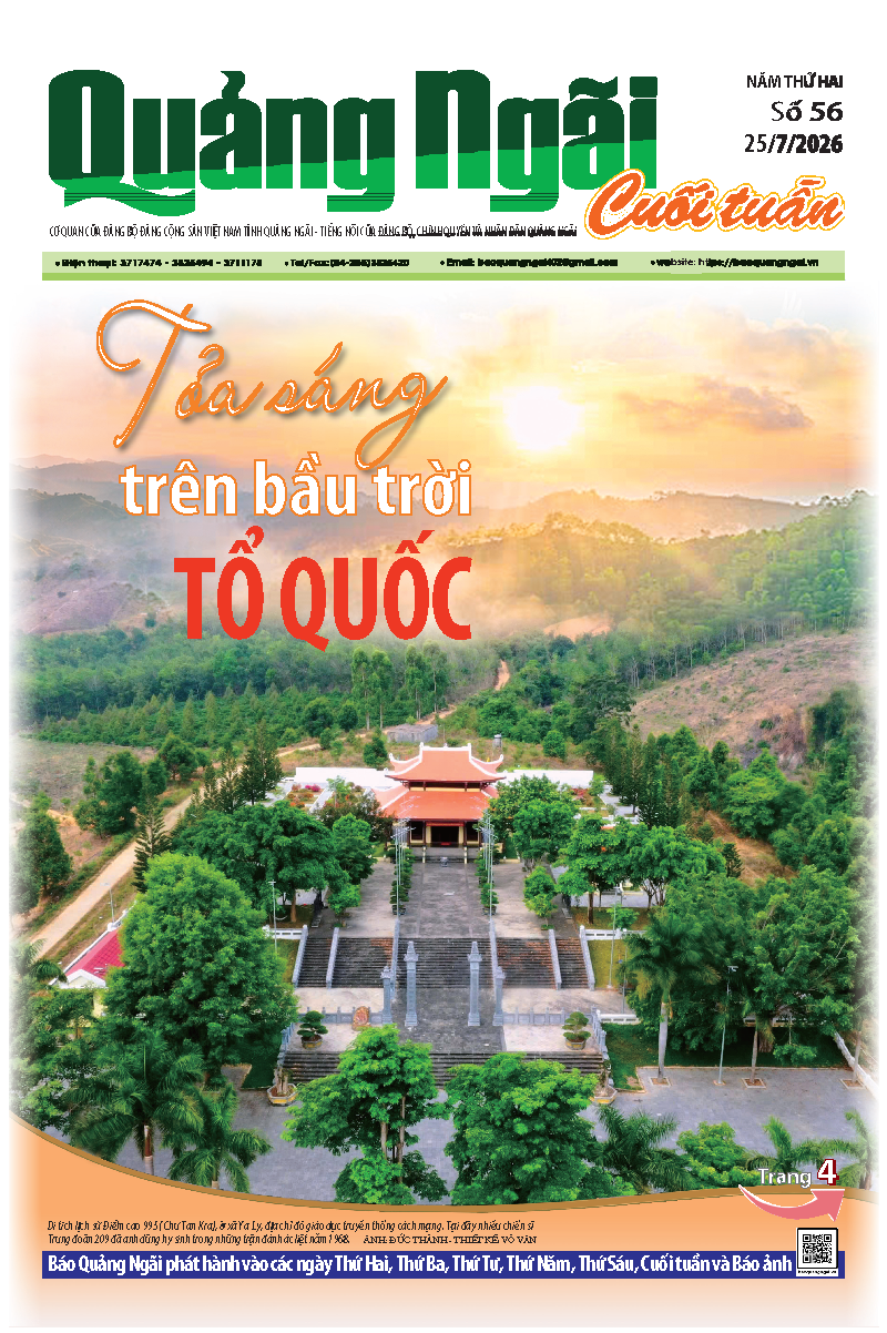 Số cuối tuần 56 ra ng&agrave;y 25/7/2026