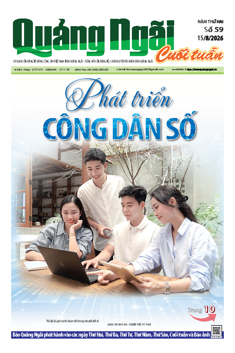 Số cuối tuần 59 ra ngày 15/8/2026