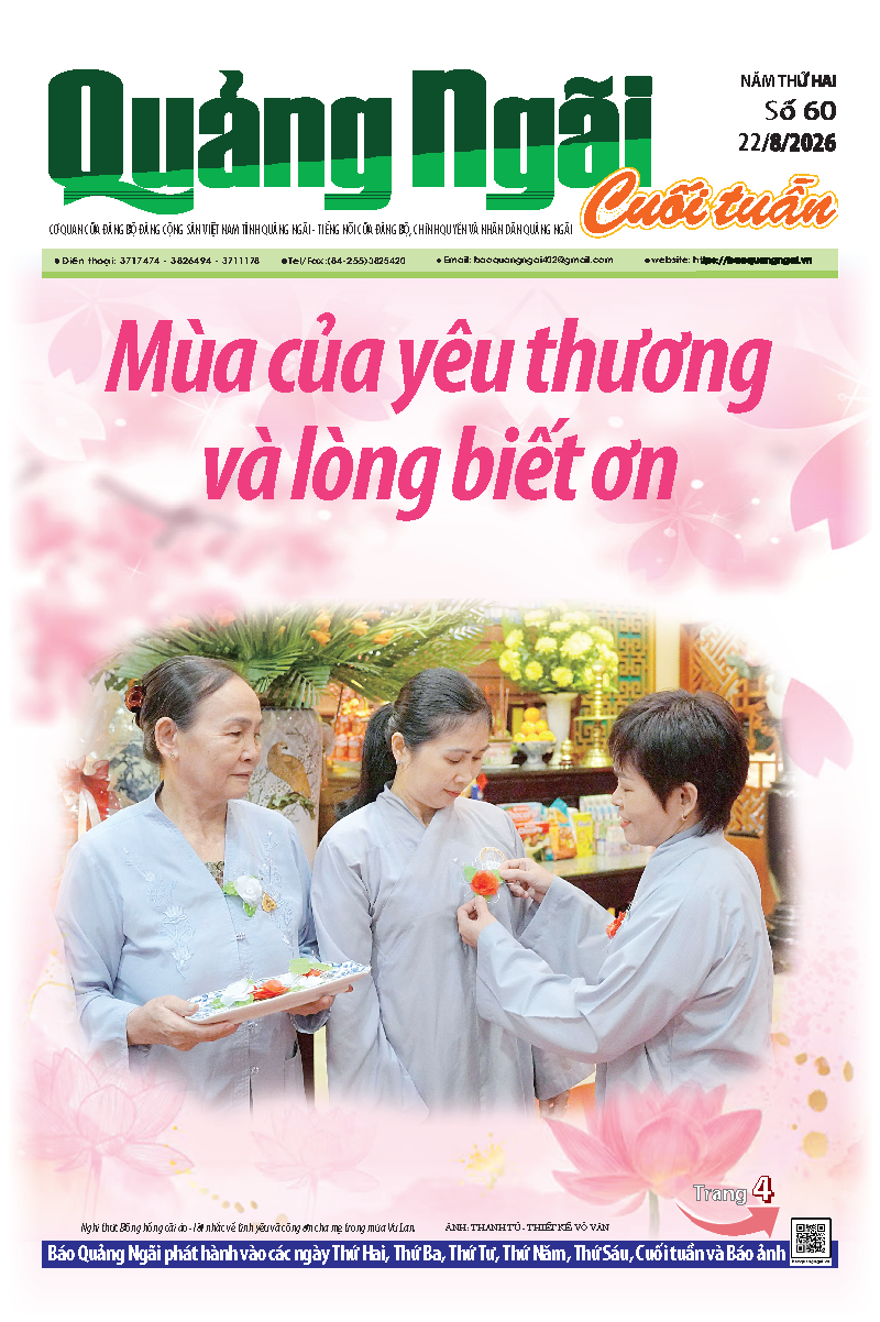 Số cuối tuần 60 ra ng&agrave;y 22/8/2026