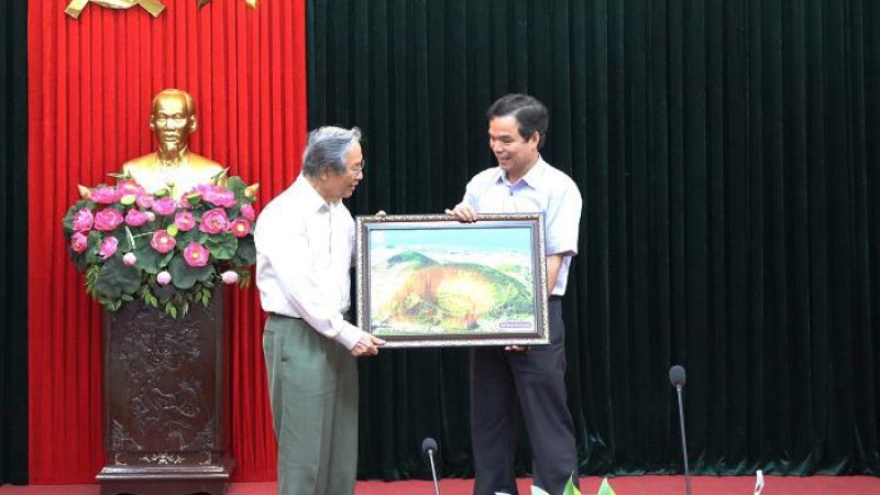 Hội đồng Di sản văn hóa quốc gia làm việc tại Quảng Ngãi