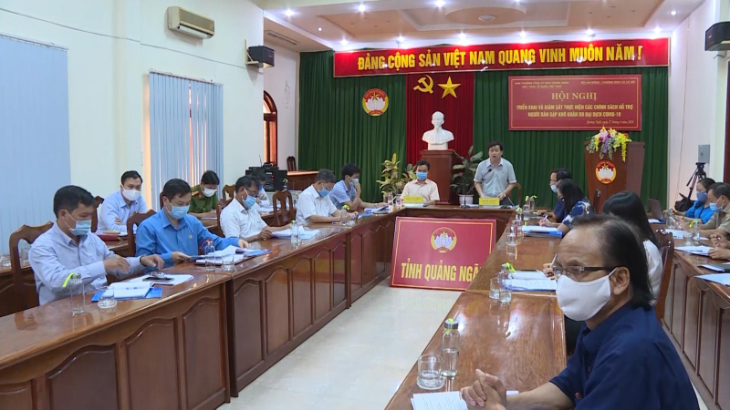 GIÁM SÁT CHÍNH SÁCH HỖ TRỢ NGƯỜI DÂN DO ĐẠI DỊCH COVID-19