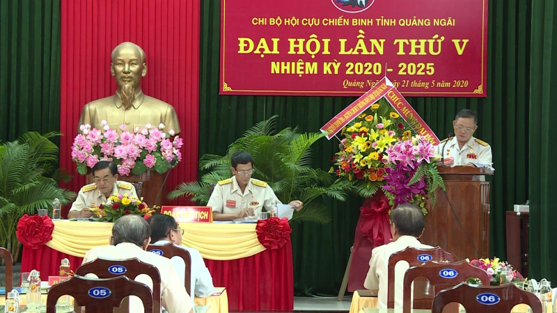 Đại hội chi bộ Hội Cựu chiến binh tỉnh Quảng Ngãi lần thứ V