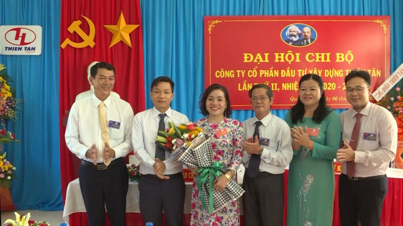 Đại hội Chi bộ Công ty CP Đầu tư xây dựng Thiên Tân