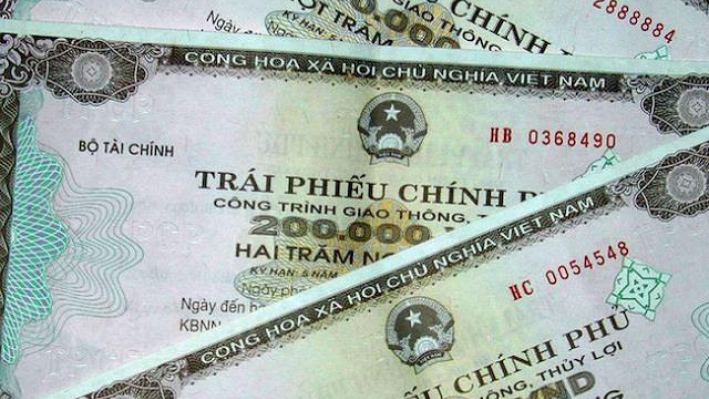Đấu thầu thành công 10.480 tỷ đồng trái phiếu chính phủ