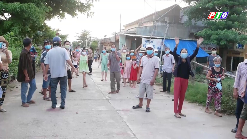 Kết thúc cách li khu dân cư Sông Vệ