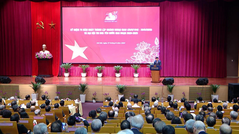 Kỷ niệm 75 năm Ngày thành lập Ngành ngoại giao