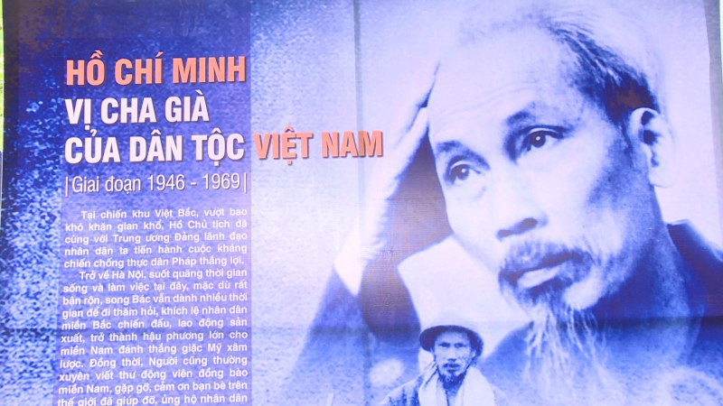 Triển l&atilde;m &ldquo;Hồ Ch&iacute; Minh &ndash; S&aacute;ng m&atilde;i t&ecirc;n Người&rdquo;