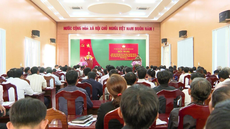 Tập huấn phòng ngừa, phát hiện, tố giác tội phạm