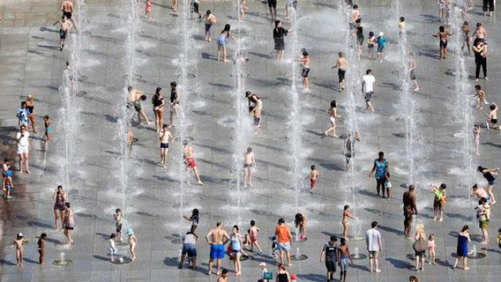 Nắng nóng bất thường tại châu Âu