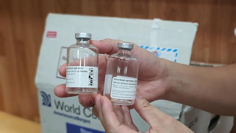 Điều phối thuốc kháng độc tố Botulinum