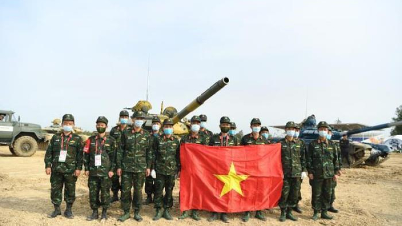 Đội tuyển xe tăng Việt Nam vô địch Tank Biathlon 2020