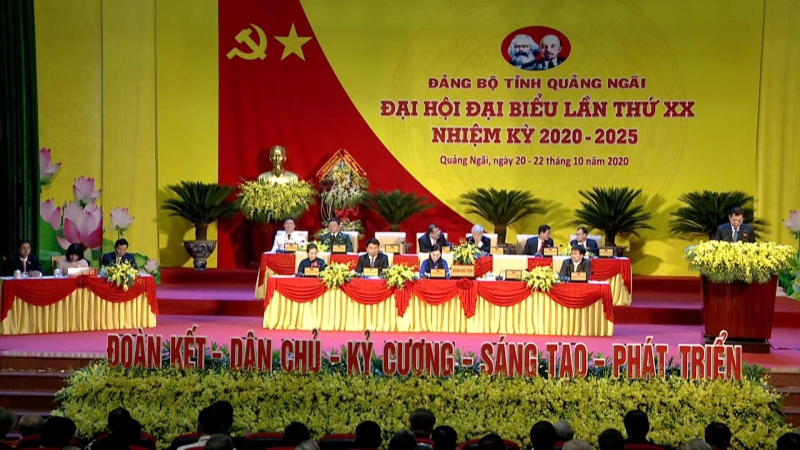 Tỉnh ủy, Ban Thường vụ Tỉnh ủy kiểm điểm trước Đảng bộ Quảng Ng&atilde;i