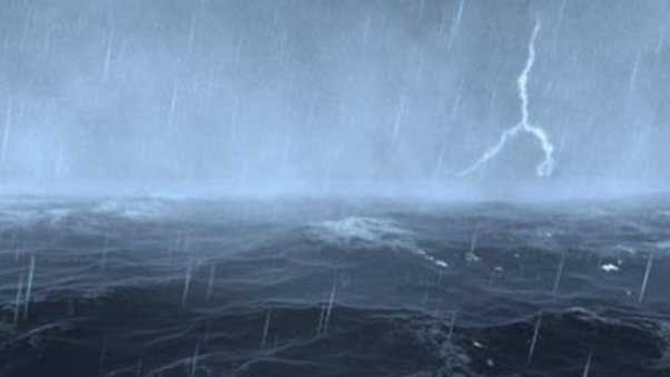 Cảnh báo mưa dông, gió mạnh và sóng lớn trên biển