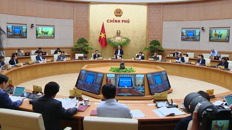 Thủ tướng chủ trì họp Chính phủ Tháng 10