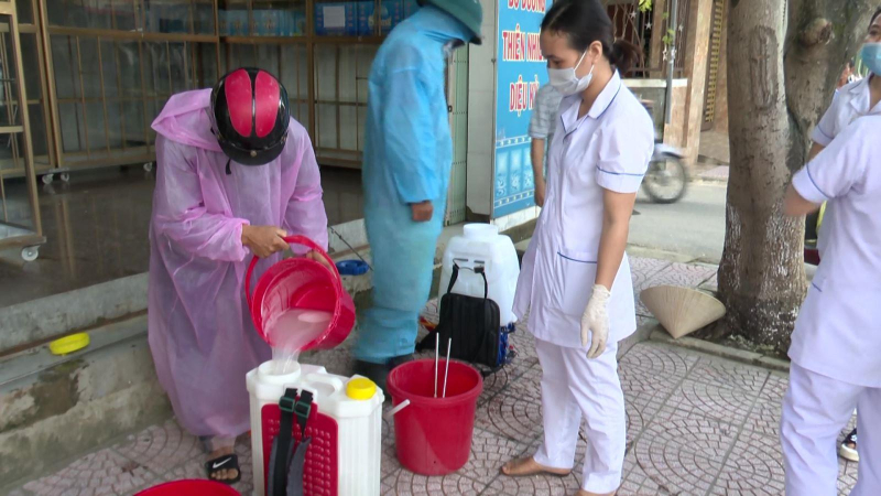 Triển khai công tác y tế khắc phục hậu quả bão số 9