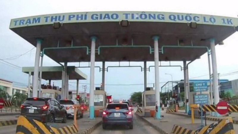 Tạm dừng thu phí tại các trạm BOT quốc lộ 1K