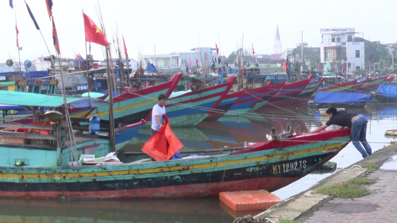 Các huyện ven biển Hà Tĩnh chủ động phòng chống bão